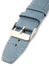 Dames blauw leren band voor W-309-J horloge