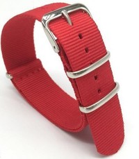 Ricardo Nato riem, nylon, rood