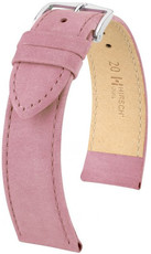 Roze leren band Hirsch Osiris M 03433122-2 (Teletina)