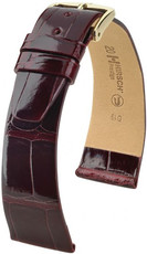 Bourgondisch leren band Hirsch Prestige L 02207060-1 (Alligatorleer) Hirsch Selection