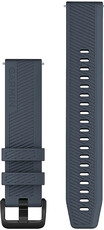 Garmin Quick Release band 20mm, silicone, donker, zwarte gesp (Venu, Venu Sq, Venu 2 plus, etc.)