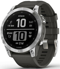 Garmin Fenix 7 Silver / Graphite Band