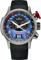 Edox Chronorally Quartz Chronograaf 38001 TINR BUDN BMW Limited Edition 2000st (+ reserveband)