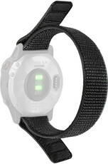 Sleutelkoord 20mm, nylon, zwart (Garmin Fenix 7S/6S/5S etc.)