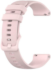 QuickRelease band 20mm, silicone, roze, roze gesp (Garmin Venu, Venu Sq, Venu 2 plus, etc.)