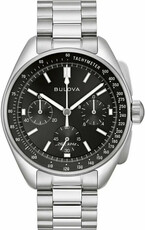 Bulova Lunar Pilot Quartz Chronograaf 96K111 (+ leren reserveband)