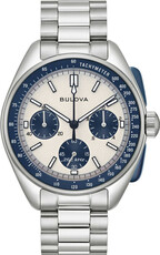 Bulova Lunar Pilot Quartz Chronograaf 98K112 (+ reserve leren band)