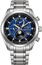 Citizen Sports Eco-Drive Radio Controlled Tsuki-yomi Moon Phase Super Titanium BY1010-81L