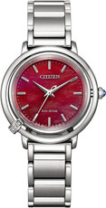 Citizen Elegant Eco-Drive EM1090-78X (+ leren reserveband)