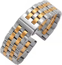 Metalen armband Ricardo Genova, tweekleurig