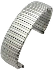 Zilver metalen armband Ricardo Syracuse, flexibele trekkracht