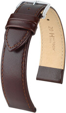 Leren riem Hirsch Osiris M 03475110NQ-1, bruin, kalfsleer