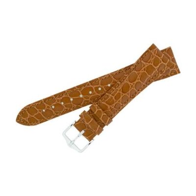 Bruine leren band Hirsch Aristocrat L 03828070-2 (Teletina)