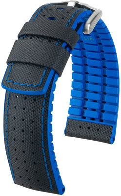 Zwarte band Hirsch Robby L 0918094050-4 (Kalfsleer / natuurrubber)