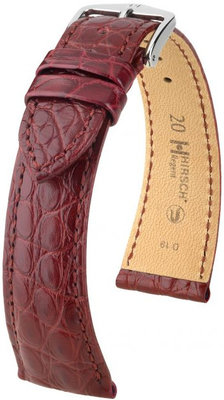 Bourgondisch leren band Hirsch Regent M 04107169-2 (Alligatorleer) Hirsch Selection