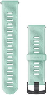 Garmin Forerunner 745 band, silicone, turkoois blauw, zwarte gesp