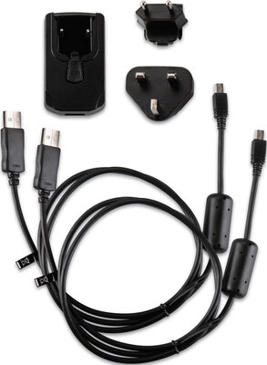 Garmin AC-adapter (USB-oplader) met USB-kabels