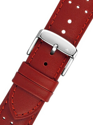 Rood leren riem Morellato Aikido 5483237.083 M