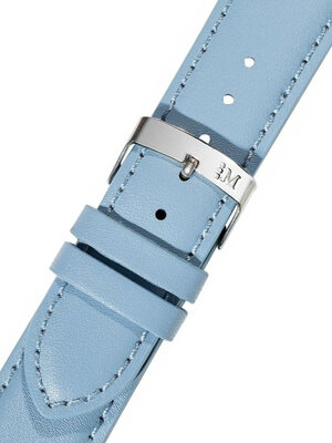 Blauwe leren riem Morellato Grafic 0969087.066 M