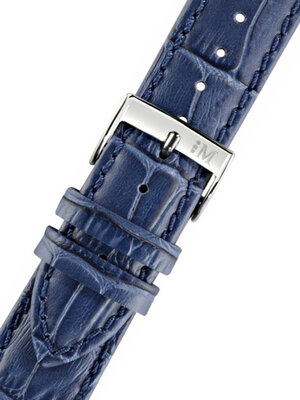 Blauwe leren riem Morellato Bolle 2269480.265 M