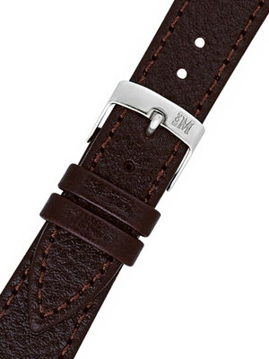 Bruine leren riem Morellato Dublino 0753333.034 M