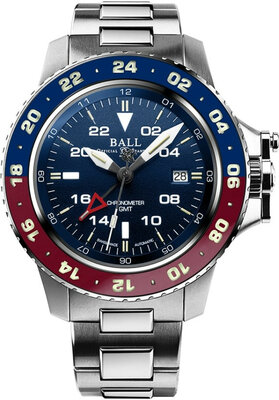 Ball Engineer Hydrocarbon AeroGMT II Automatic COSC Chronometer DG2018C-S9C-BE