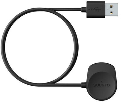 Suunto - Voedingskabel voor smartwatch - USB met pinnen (mannetje) naar aansluiting (magneet) - voor Suunto 7