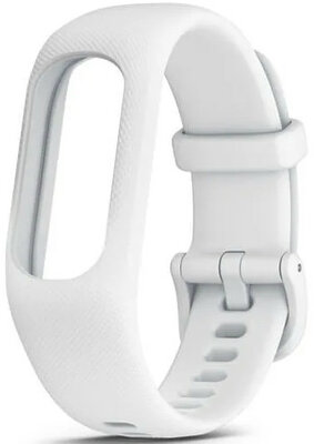 Garmin Vívosmart 5 band, silicone, wit, witte gesp, maat S/M