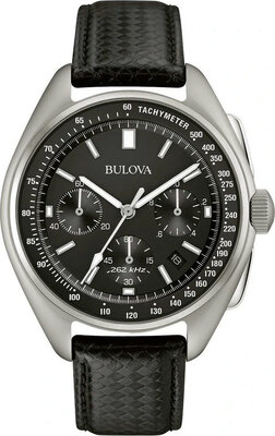 Bulova Lunar Pilot Quartz Chronograaf 96B251 Special Edition (+ reserve nylon band)