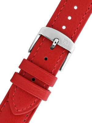 Rood lederen band Morellato Erice 5763D85.083 M