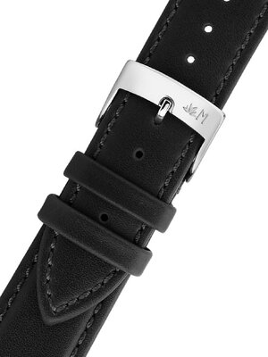 Zwarte leren band Morellato Kadjar 5753C23.019 L