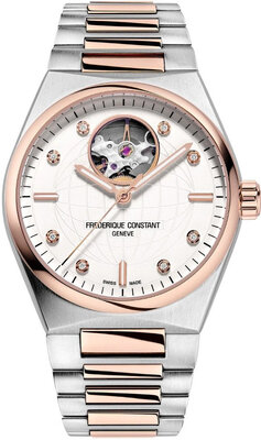 Frederique Constant Highlife dames hartslag automatisch FC-310VD2NH2B (+ rubber band)