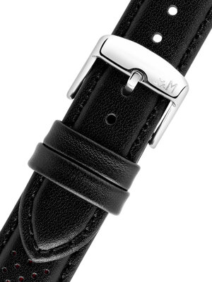 Leren riem Morellato Lipari 5966237.886 M, zwart