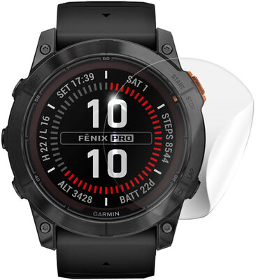 Beschermfolie Screenshield voor Garmin Fenix 7X PRO horloge