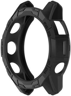 Beschermhoes voor Garmin Fenix 7 (47 mm), zwart