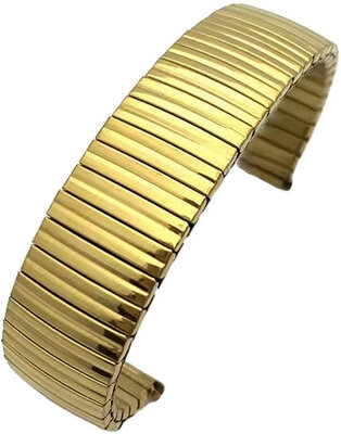 Gouden metalen armband Ricardo Syracuse, flexibele trekkracht