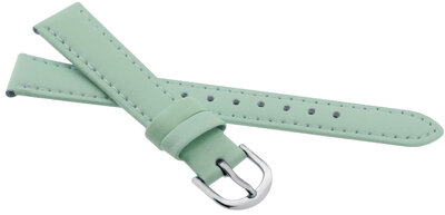 JVD leren band, 14mm, groen, kinderen