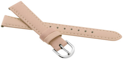 Lederen band JVD, 14mm, beige, kinderen