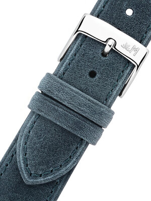 Leren riem Morellato Kahlo 6022E23.064 M, blauw