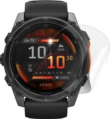 Beschermfolie Schermschild voor Garmin Fenix 8 horloge, 51 mm