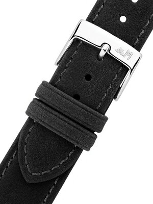 Leren riem Morellato Kahlo 6022E23.019 M, zwart