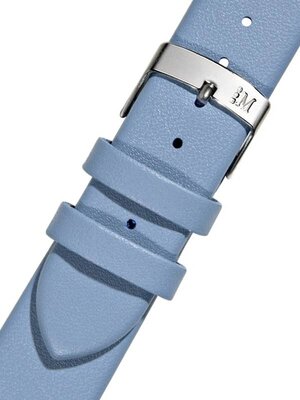 Lederen riem Morellato Micra Evoque 5126875.066 S, blauw