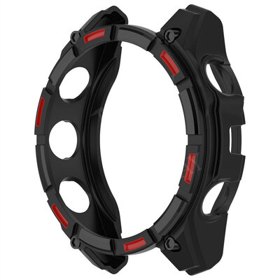 Beschermhoes (voor Garmin Enduro 3), siliconen, rood en zwart