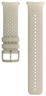 Polar Pacer Pro siliconenband, beige, maat S-L