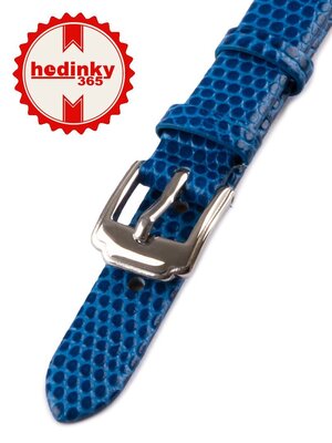 Blauw leren damesband HYP-02-BLUE