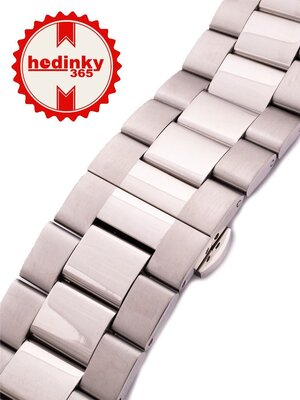 Metalen herenarmband voor horloge LUX-06