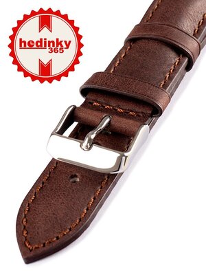 Bruine leren band unisex HYP-06-MORO