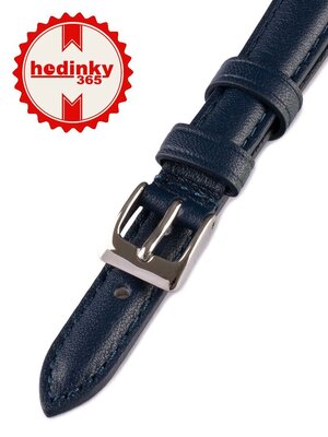 Lederband, unisex donkerblauw HYP-07-E